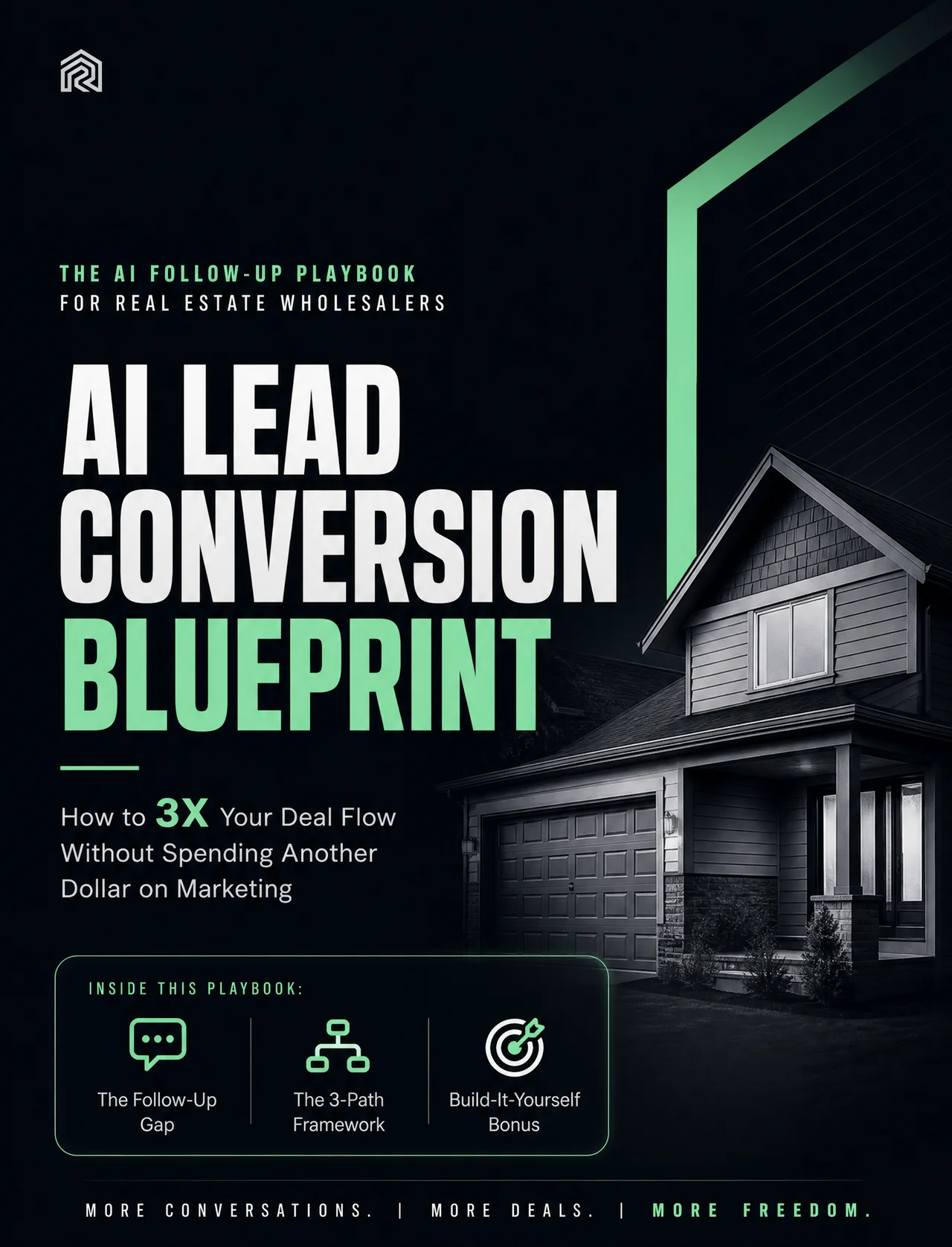 Cover of the AI Lead Conversion Blueprint playbook
